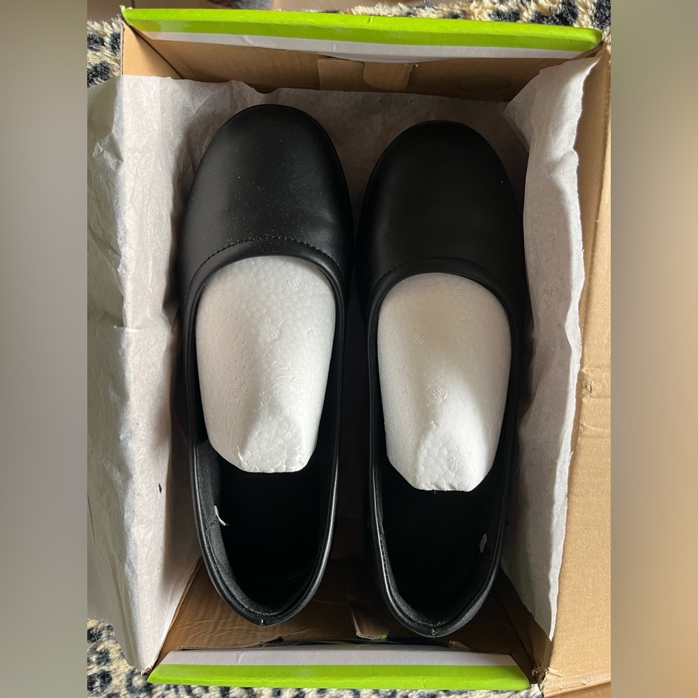 Black Slip-on Ballet sneakers - Sz US 8 in original box 📦 negotiations welcome.